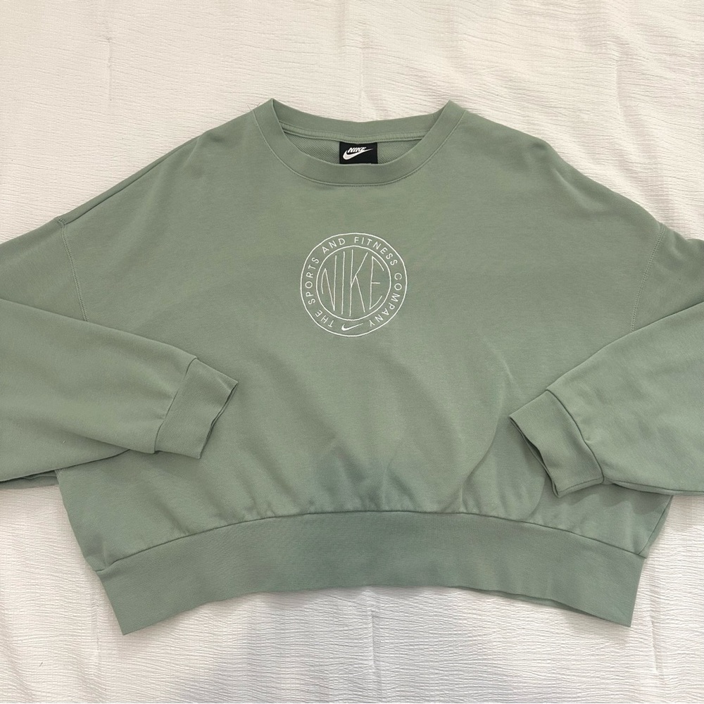 Nike Women's French Terry Cropped Crewneck